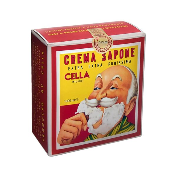Crema Sapone Extra Purissima per rasatura barba - Cella - 1kg