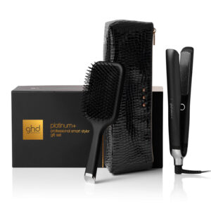 Piastra Platinum+ Styler Black & Paddle Brush – ghd
